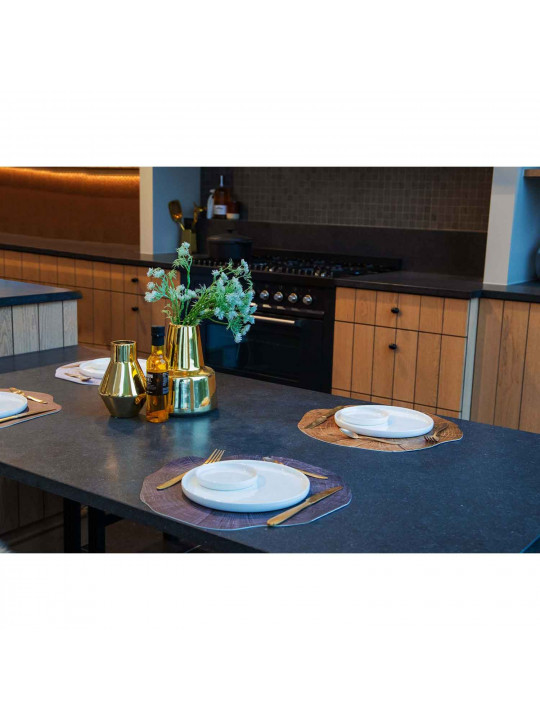 Սպասքի տակդիր TISECO ZZ0556GREY TOGO TREE TRUNK ROUND 38CM 