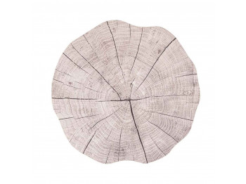 Սպասքի տակդիր TISECO ZZ0556WHITE TOGO TREE TRUNK ROUND 38CM 