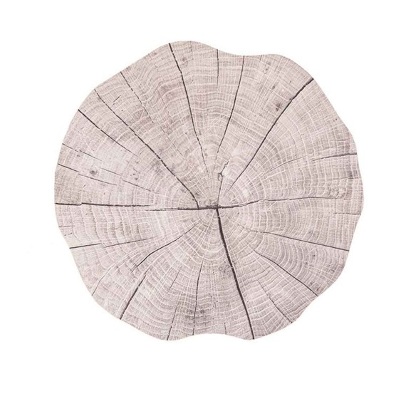 Սպասքի տակդիր TISECO ZZ0556WOOD TOGO TREE TRUNK ROUND 38CM 