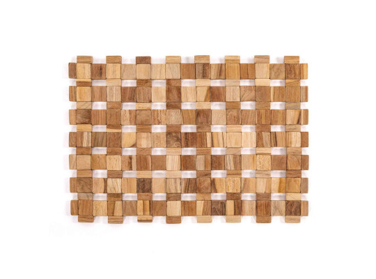 Սպասքի տակդիր TISECO ZZ0569 TEAK WOOD IPM083 NATURAL 30x45CM 