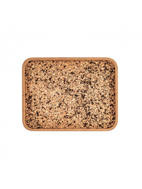Սկուտեղ TISECO ZZ0576COAL/1102 QUERCO CORK RECTANGLE 42x32CM 