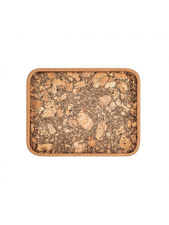 Սկուտեղ TISECO ZZ0576EARTH/3106 QUERCO CORK RECTANGLE 42x32CM 