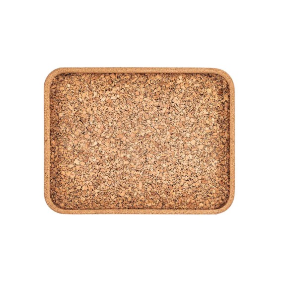 Tray TISECO ZZ0576GRAIN/2111 QUERCO CORK RECTANGLE 42x32CM 