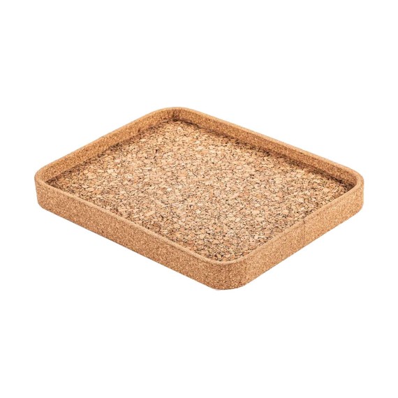Tray TISECO ZZ0576GRAIN/2111 QUERCO CORK RECTANGLE 42x32CM 