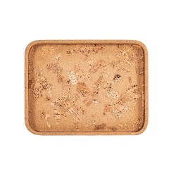 Tray TISECO ZZ0576ROCK/1108 QUERCO CORK RECTANGLE 42x32CM 