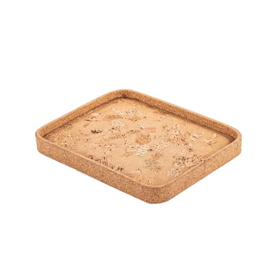 Поднос TISECO ZZ0576ROCK/1108 QUERCO CORK RECTANGLE 42x32CM 