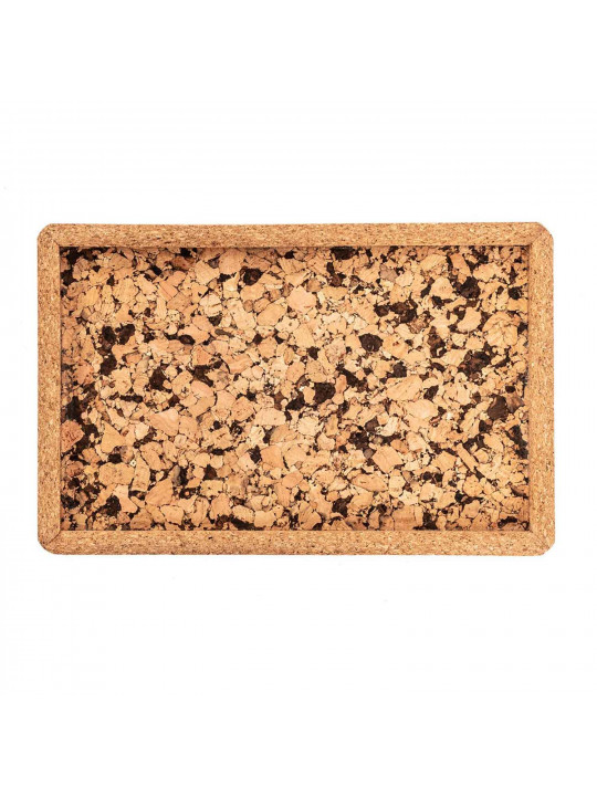 Սկուտեղ TISECO ZZ0579COAL/1102 QUERCO CORK RECTANGLE 22.5x14.5CM 