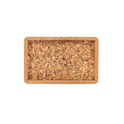 Tray TISECO ZZ0579GRAIN/2111 QUERCO CORK RECTANGLE 22.5x14.5CM 