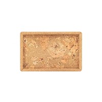 Tray TISECO ZZ0579ROCK/1108 QUERCO CORK RECTANGLE 22.5x14.5CM 
