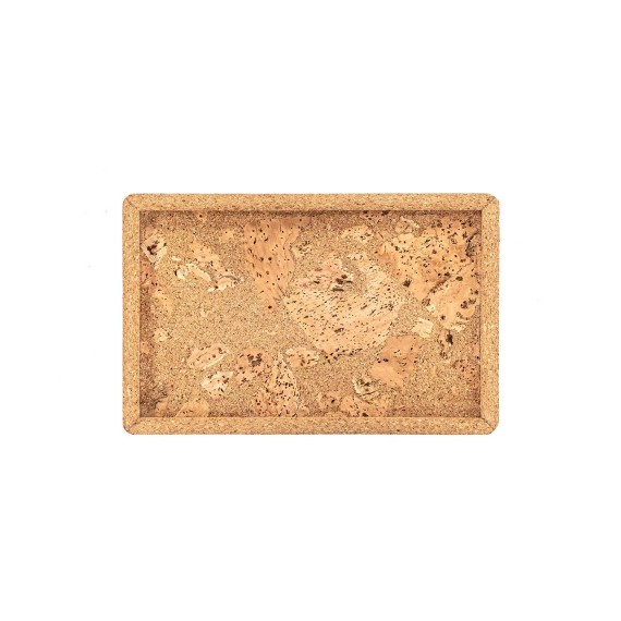 Поднос TISECO ZZ0579ROCK/1108 QUERCO CORK RECTANGLE 22.5x14.5CM 