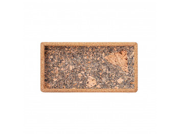 Սկուտեղ TISECO ZZ0580EARTH/3106 QUERCO CORK RECTANGLE 28x14.5CM 