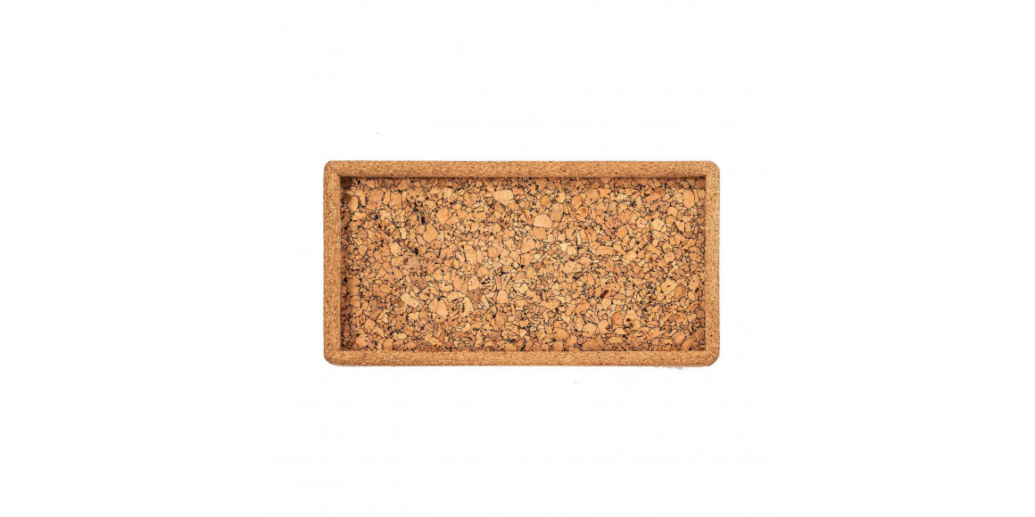 Սկուտեղ TISECO ZZ0580GRAIN/2111 QUERCO CORK RECTANGLE 28x14.5CM 