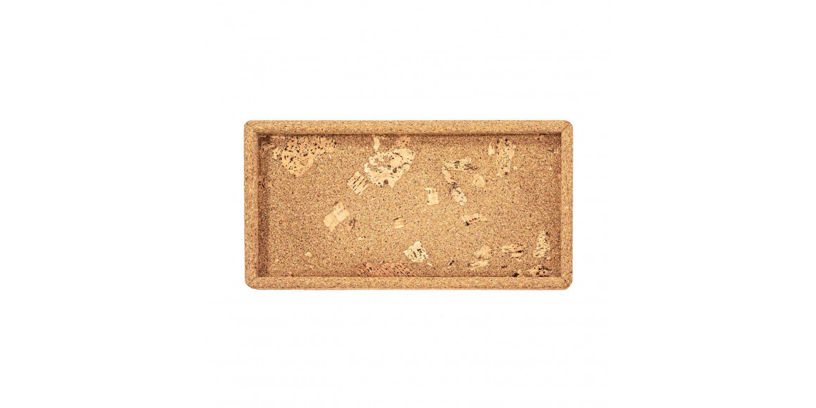 Սկուտեղ TISECO ZZ0580ROCK/1108 QUERCO CORK RECTANGLE 28x14.5CM 