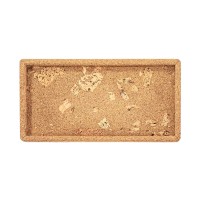Tray TISECO ZZ0580ROCK/1108 QUERCO CORK RECTANGLE 28x14.5CM 