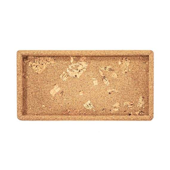 Поднос TISECO ZZ0580ROCK/1108 QUERCO CORK RECTANGLE 28x14.5CM 