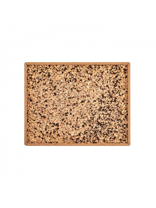 Սկուտեղ TISECO ZZ0581COAL/1102 QUERCO CORK RECTANGLE 46x36CM 