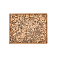 Սկուտեղ TISECO ZZ0581EARTH/3106 QUERCO CORK RECTANGLE 46x36CM 
