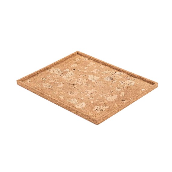 Поднос TISECO ZZ0581ROCK/1108 QUERCO CORK RECTANGLE 46x36CM 