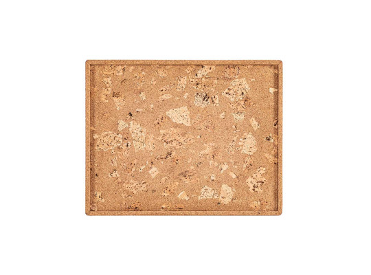 Սկուտեղ TISECO ZZ0581ROCK/1108 QUERCO CORK RECTANGLE 46x36CM 