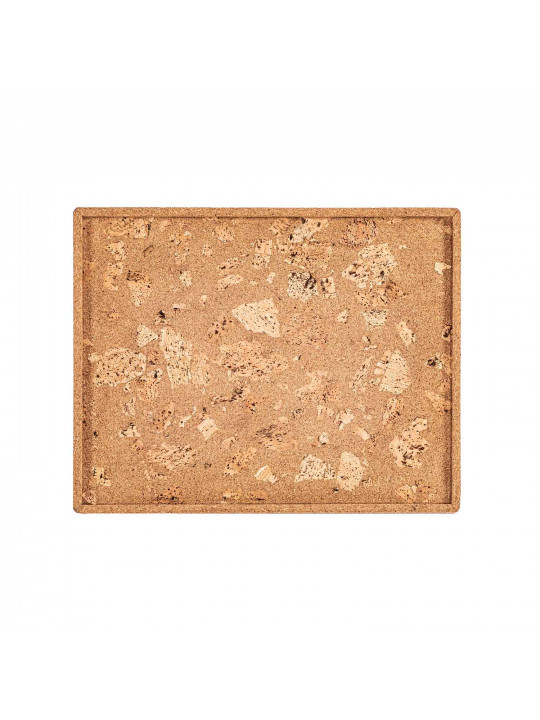 Սկուտեղ TISECO ZZ0581ROCK/1108 QUERCO CORK RECTANGLE 46x36CM 