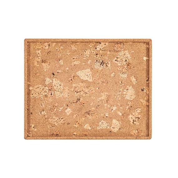 Поднос TISECO ZZ0581ROCK/1108 QUERCO CORK RECTANGLE 46x36CM 