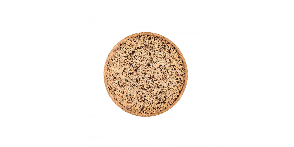 Поднос TISECO ZZ0582COAL/1102 QUERCO CORK ROUND 36CM 
