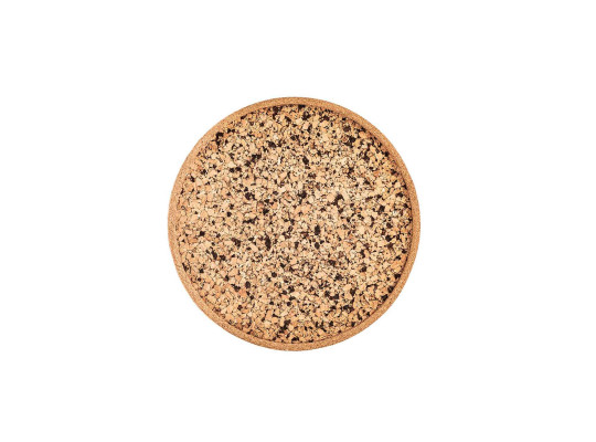 Սկուտեղ TISECO ZZ0582COAL/1102 QUERCO CORK ROUND 36CM 