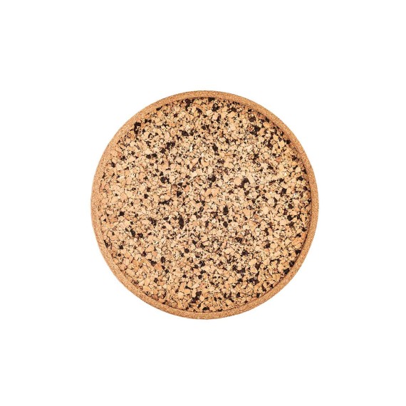 Поднос TISECO ZZ0583COAL/1102 QUERCO CORK ROUND 40CM 
