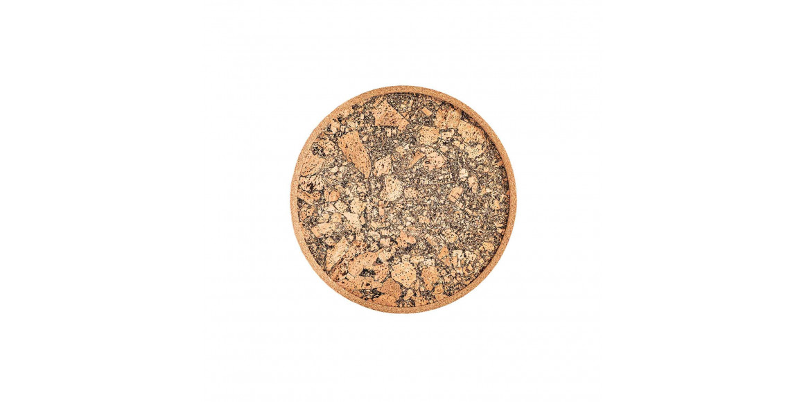 Tray TISECO ZZ0583EARTH/3106 QUERCO CORK ROUND 40CM 