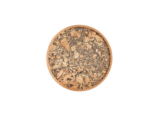 Սկուտեղ TISECO ZZ0583EARTH/3106 QUERCO CORK ROUND 40CM 
