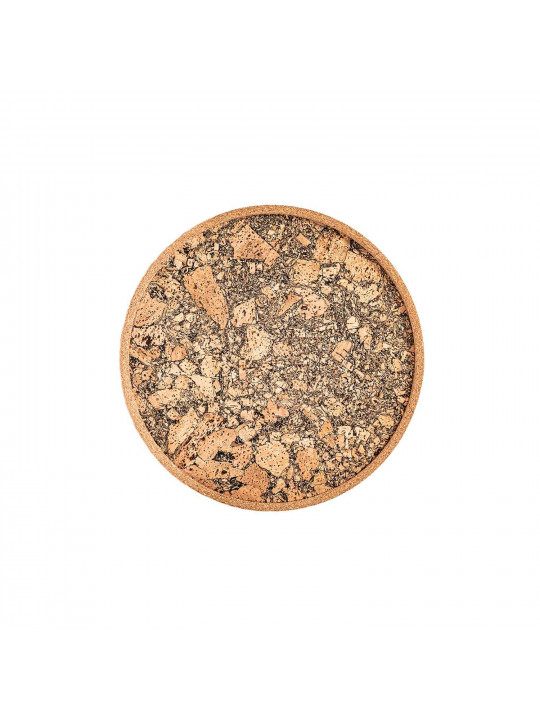 Սկուտեղ TISECO ZZ0583EARTH/3106 QUERCO CORK ROUND 40CM 