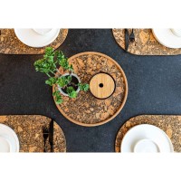 Tray TISECO ZZ0583GRAIN/2111 QUERCO CORK ROUND 40CM 