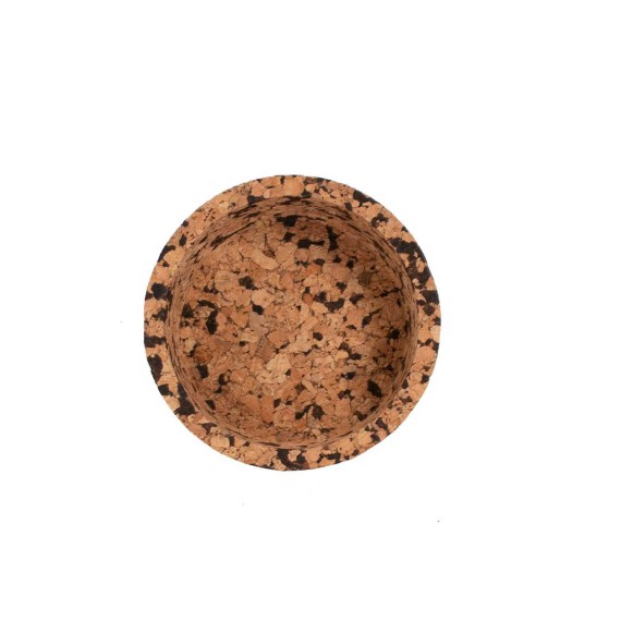 Bowl TISECO ZZ0585COAL/1102 QUERCO CORK ROUND 15CM 