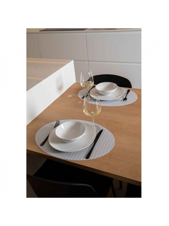 Սպասքի տակդիր TISECO ZZ0592BLACK FALLON OVAL 33x45CM 