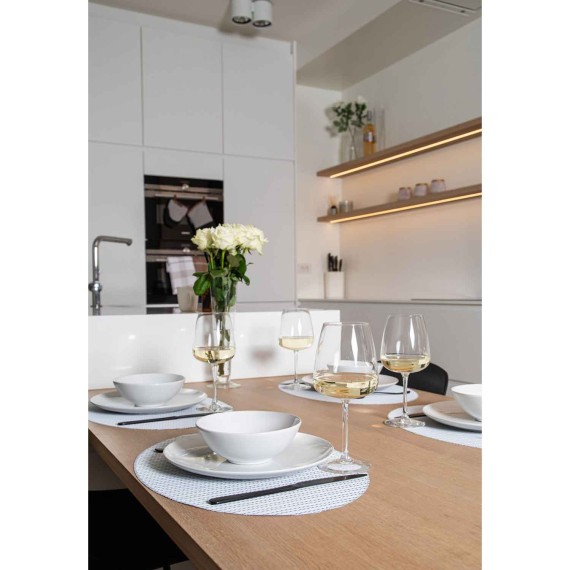 Table runner TISECO ZZ0592SAND FALLON OVAL 33x45CM 