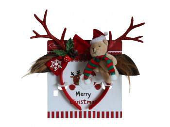 Մազակալ & աքսեսուարներ XIMI 6941963968843 CHRISTMAS ANTLER HEADBAND (968843)