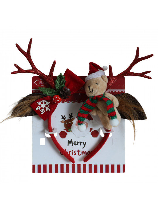 Hairpins & accessories XIMI 6941963968843 CHRISTMAS ANTLER HEADBAND (968843) Hairpins & accessories XIMI 6941963968843 CHRISTMAS ANTLER HEADBAND (968843)
