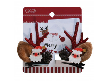 Заколки & аксессуары XIMI 6941963968720 CHRISTMAS ANTLER DUCKBILL HAIR CLIPS (968720)