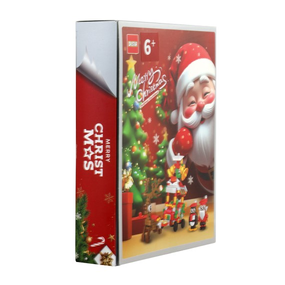 Children collection XIMI 6941963969239 CHRISTMAS CARNIVAL ELK COUNTDOWN BUILDING BLOCKS BLIND BOX (969239)