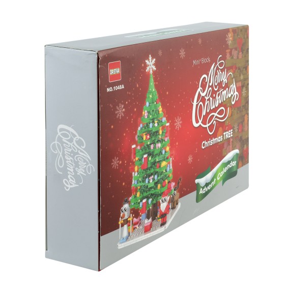 Children collection XIMI 6941963969246 CHRISTMAS HOLES COUNTDOWN BUILDING BLOCKS BLIND BOX (969246)