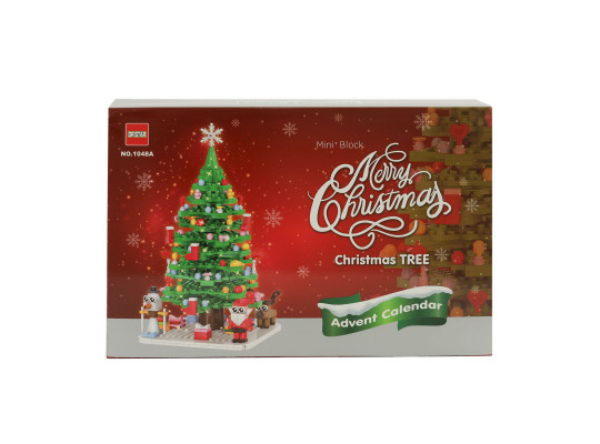 Концелярские товары XIMI 6941963969246 CHRISTMAS HOLES COUNTDOWN BUILDING BLOCKS BLIND BOX (969246)