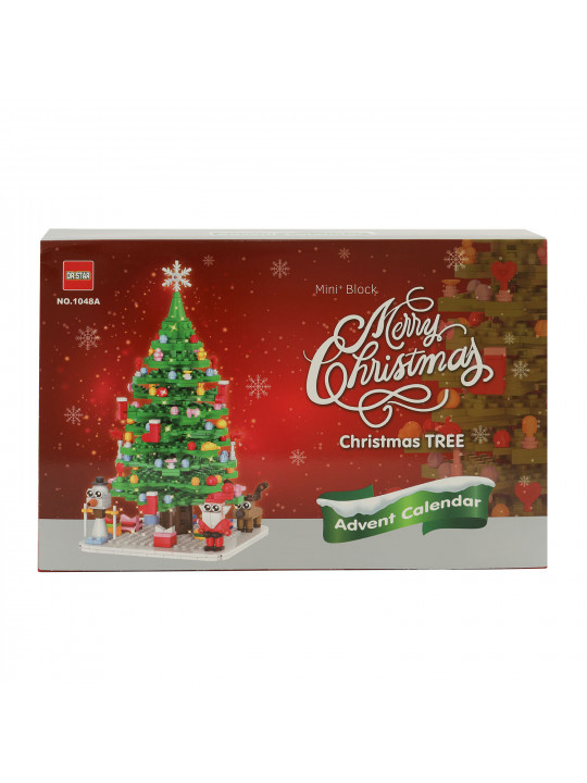 Գրենական պարագաներ XIMI 6941963969246 CHRISTMAS HOLES COUNTDOWN BUILDING BLOCKS BLIND BOX (969246)