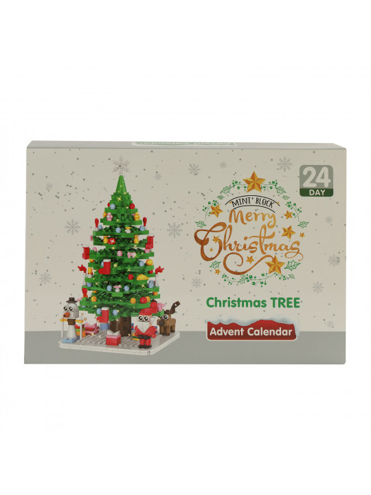 Գրենական պարագաներ XIMI 6941963969246 CHRISTMAS HOLES COUNTDOWN BUILDING BLOCKS BLIND BOX (969246)