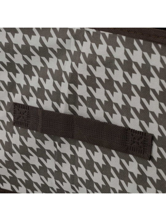 Պահեստավորման տուփ XIMI 6941963978859 HOUNDSTOOTH CLOSET STORAGE BOXES (978859)