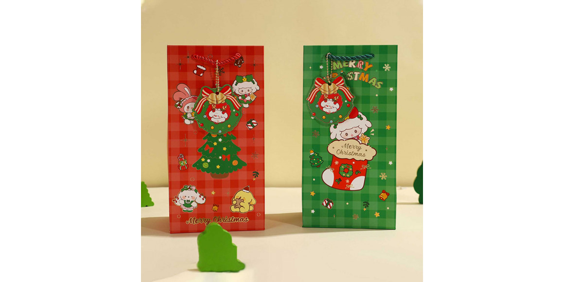 Gift bags XIMI 6942392803408 CHRISTMAS GIFT BAG (803408)