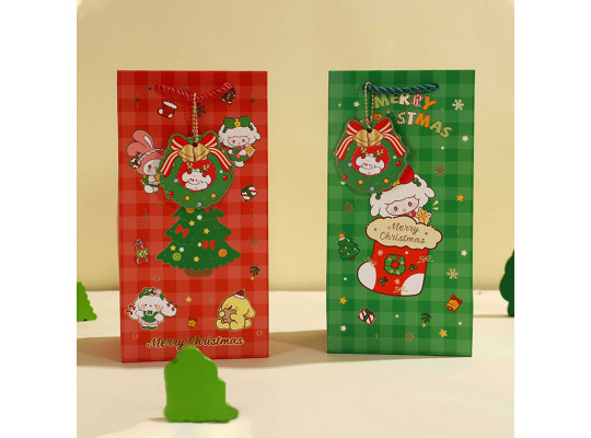 Подарочные пакеты XIMI 6942392803408 CHRISTMAS GIFT BAG (803408)
