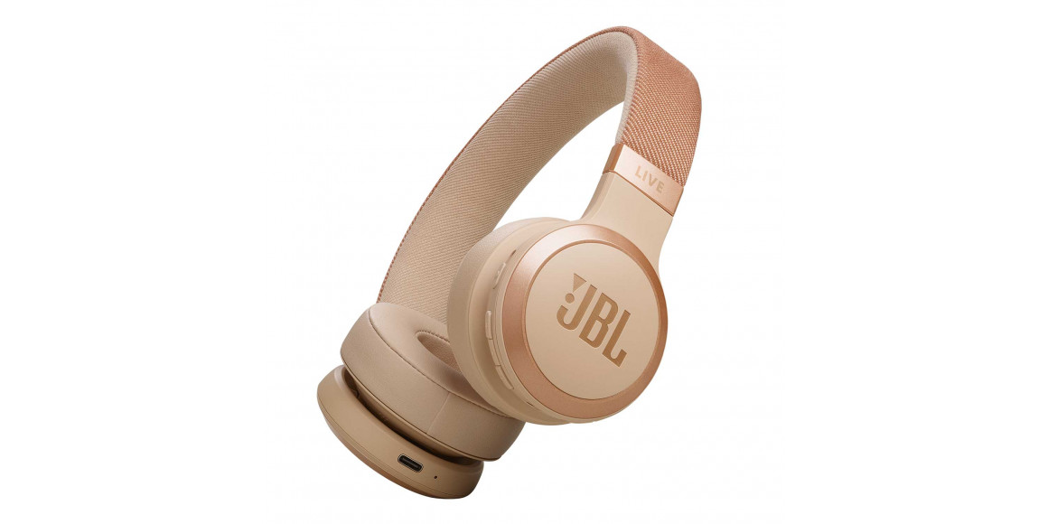 Headphone JBL LIVE 670 NC (BEIGE) 