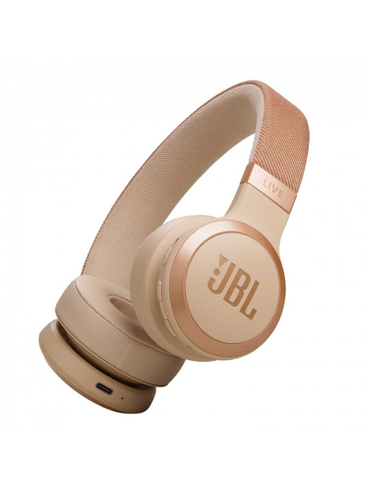Headphone JBL LIVE 670 NC (BEIGE) 