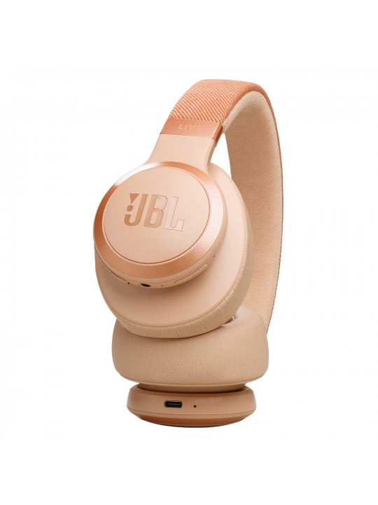Ականջակալ JBL LIVE 770 NC (BEIGE) 