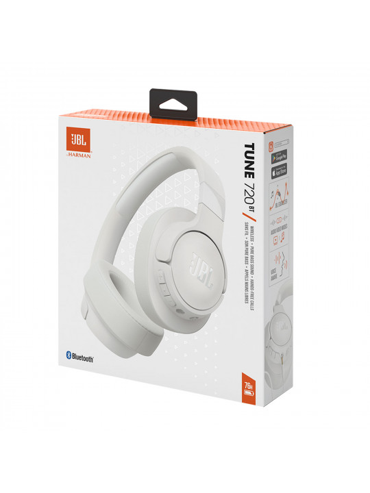 Наушник JBL TUNE T720 BT (WH) 